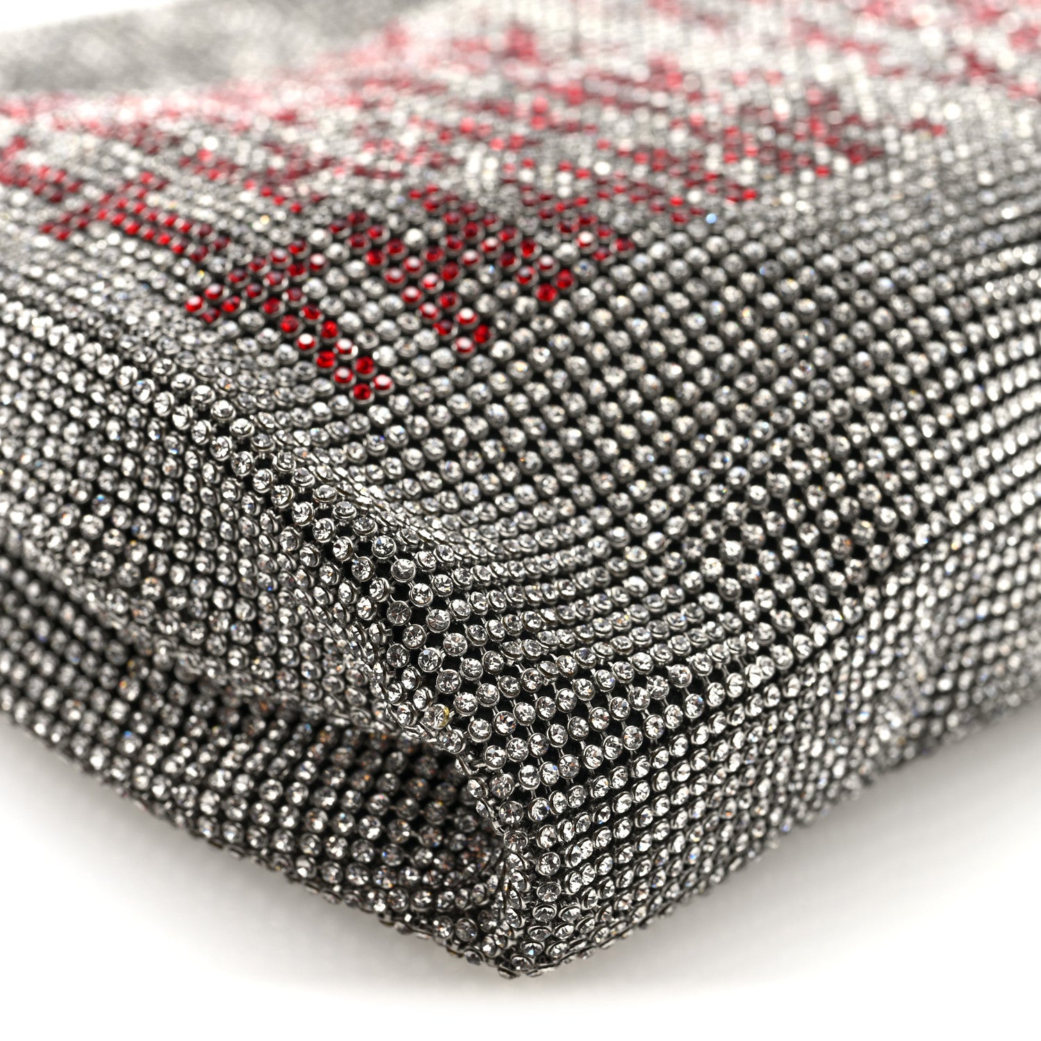 Alexander Wang Crystal Wanglock Mini Shopper Silver 1767819