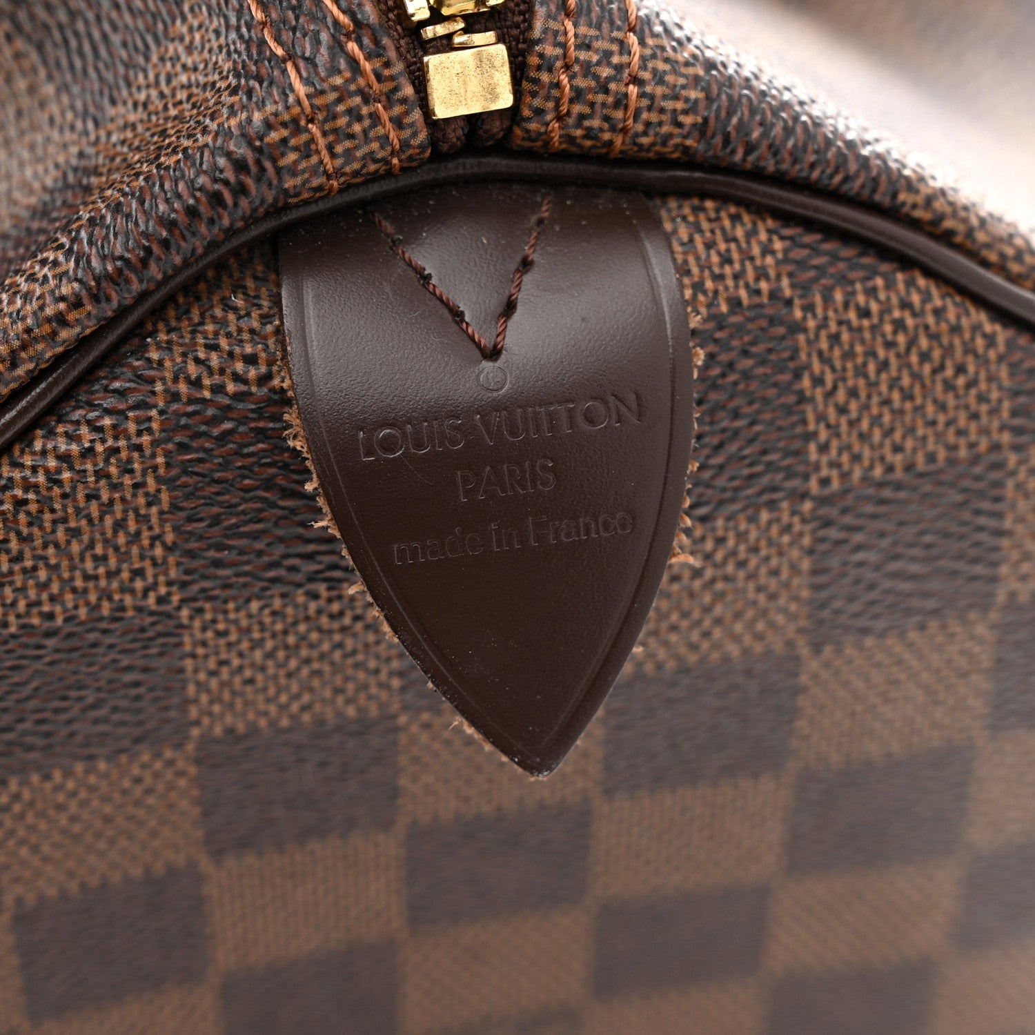 Louis Vuitton Damier Ebene Speedy 35 6 of 11