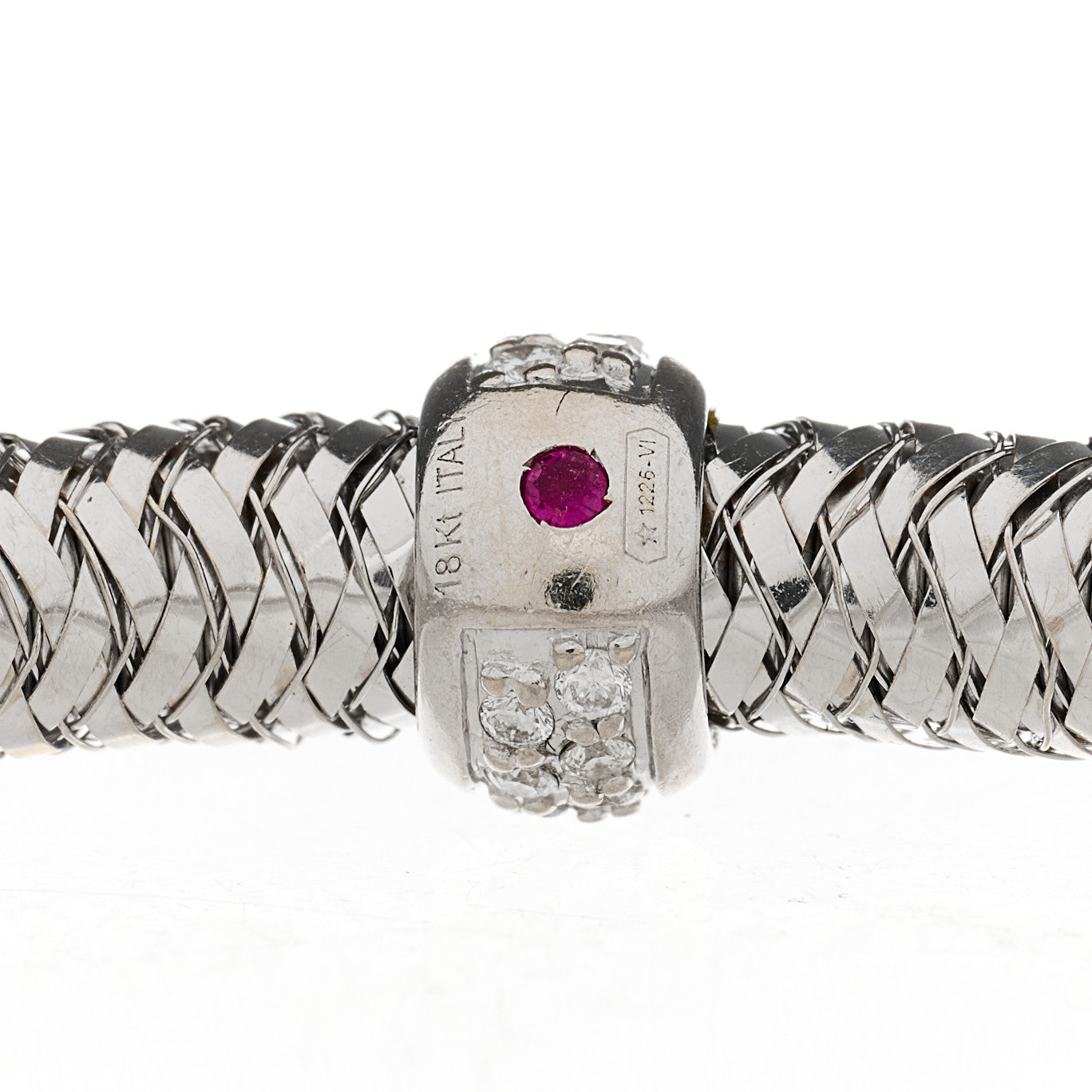 18K White Gold Diamond Primavera Bracelet