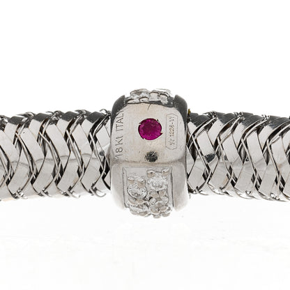 Roberto Coin 18K White Gold Diamond Primavera Bracelet 3 of 3