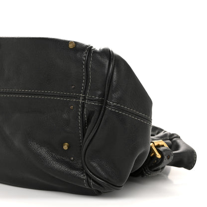 Chloe Grained Calfskin Paddington Tote Black 10 of 14