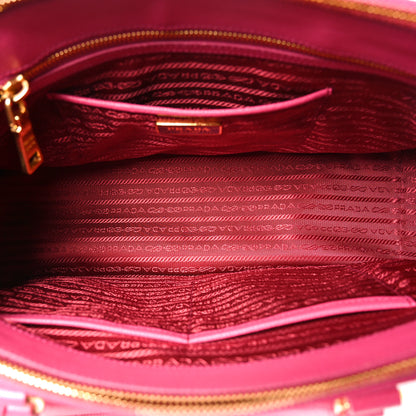 Prada Saffiano Lux Medium Galleria Double Zip Tote Fuxia 5 of 9