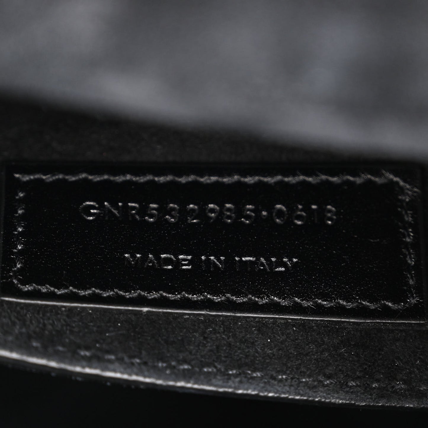Calfskin Betty Messenger Black