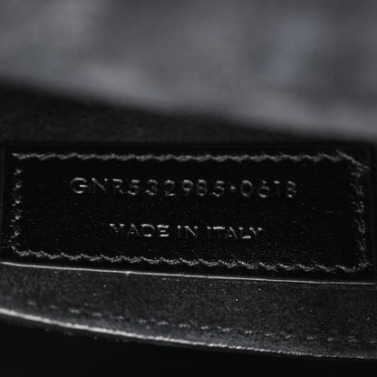 Saint Laurent Calfskin Betty Messenger Black 7 of 11