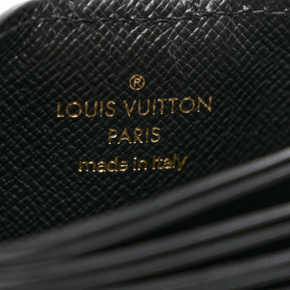 Louis Vuitton Monogram Gusset Card Holder Black 6 of 6