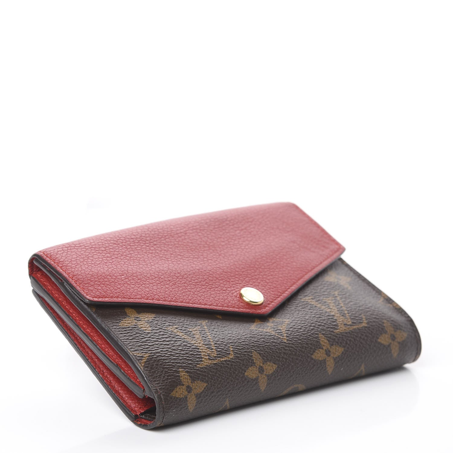 Louis Vuitton Monogram Pallas Compact Wallet Cherry 3 of 5