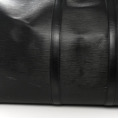 Louis Vuitton Epi Keepall Black 14 of 16