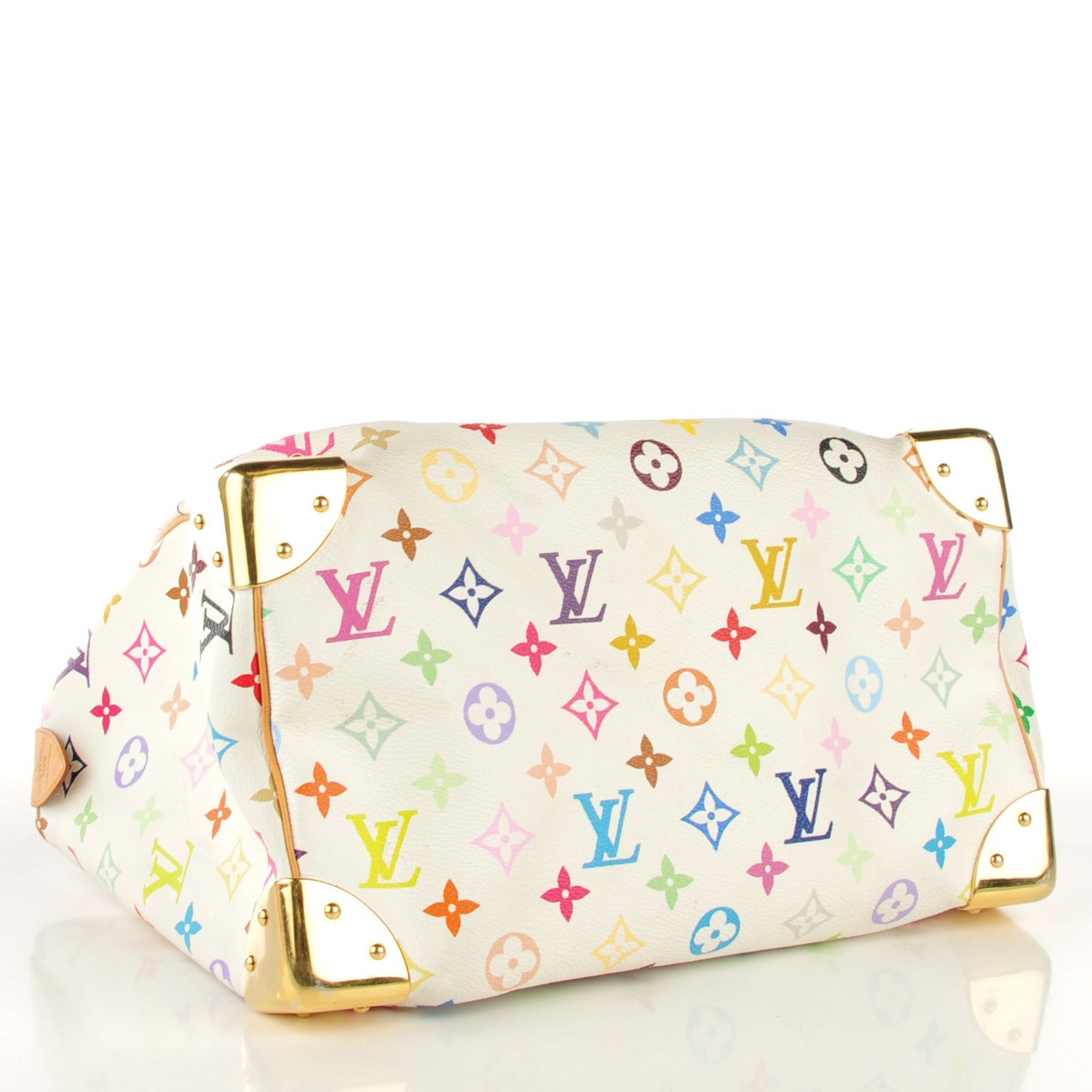 Louis Vuitton Monogram Multicolor Speedy 30 White 4 of 7