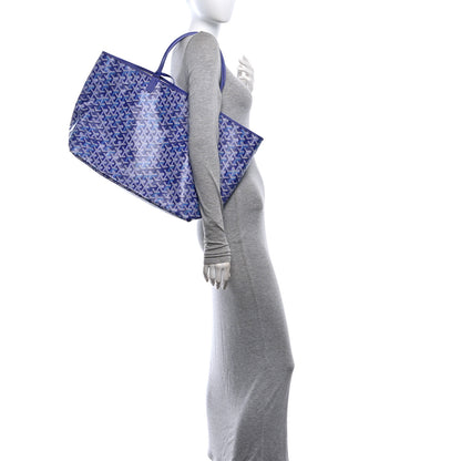 Goyard Goyardine Saint Louis GM Blueberry Purple 2 of 11
