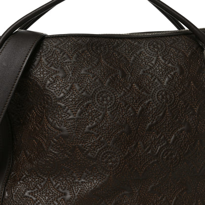 Louis Vuitton Monogram Lambskin Antheia Ixia MM Olive 7 of 9