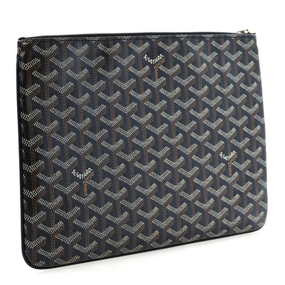 Goyard Goyardine Senat Pochette MM Black 3 of 9