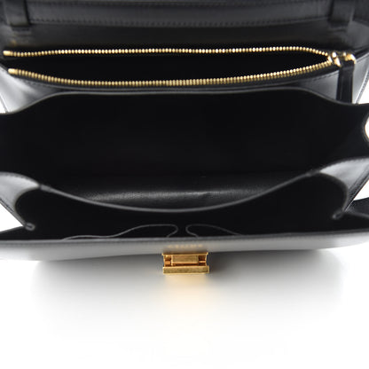 Celine Box Calfskin Medium Classic Box Flap Bag Black 5 of 13