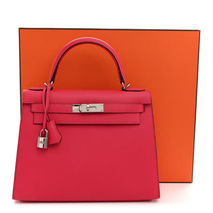 Hermes Epsom Kelly Sellier 28 Rose Extreme 12 of 12