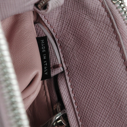 Prada Saffiano Small Galleria Double Zip Tote Mughetto 7 of 8