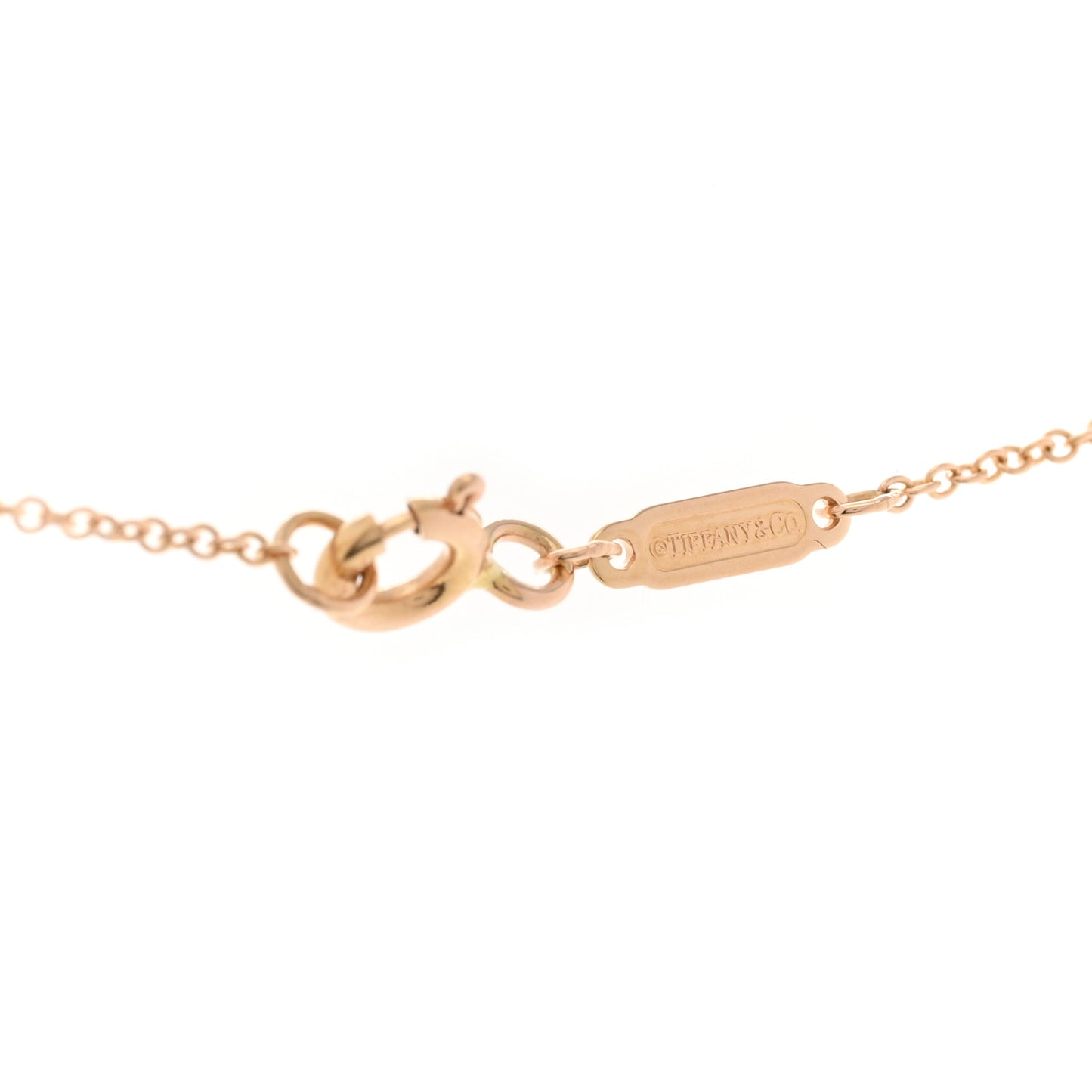 18K Rose Gold Infinity Pendant Necklace