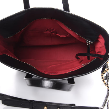 Chanel Calfskin Quilted Large Gabrielle Shopping Tote Black 5 of 10