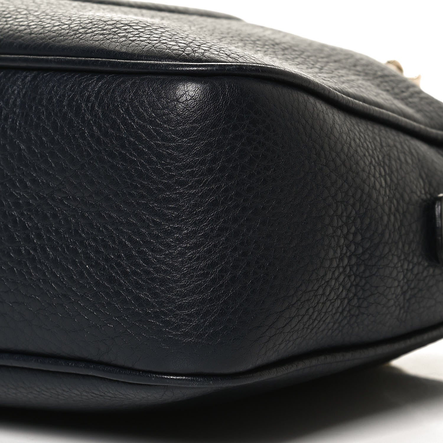 Gucci Pebbled Calfskin Small Soho Bowler Blue 10 of 10