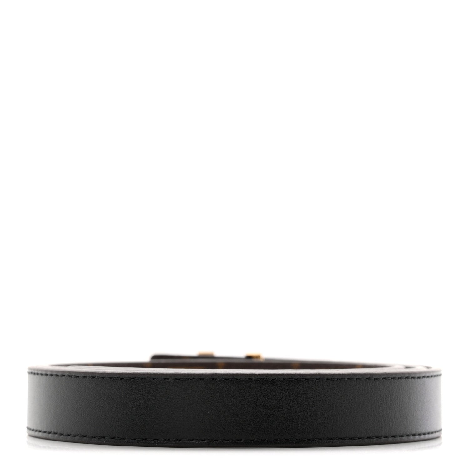 Louis Vuitton Calfskin Monogram 20mm LV Iconic Reversible Belt 80