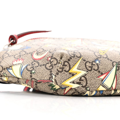 Gucci GG Supreme Monogram Childrens Space Print Belt Bag Multicolor 9 of 10