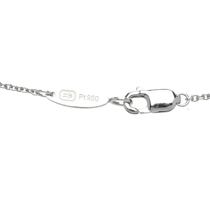 Harry Winston Platinum Diamond Full Loop Pendant Necklace 5 of 6