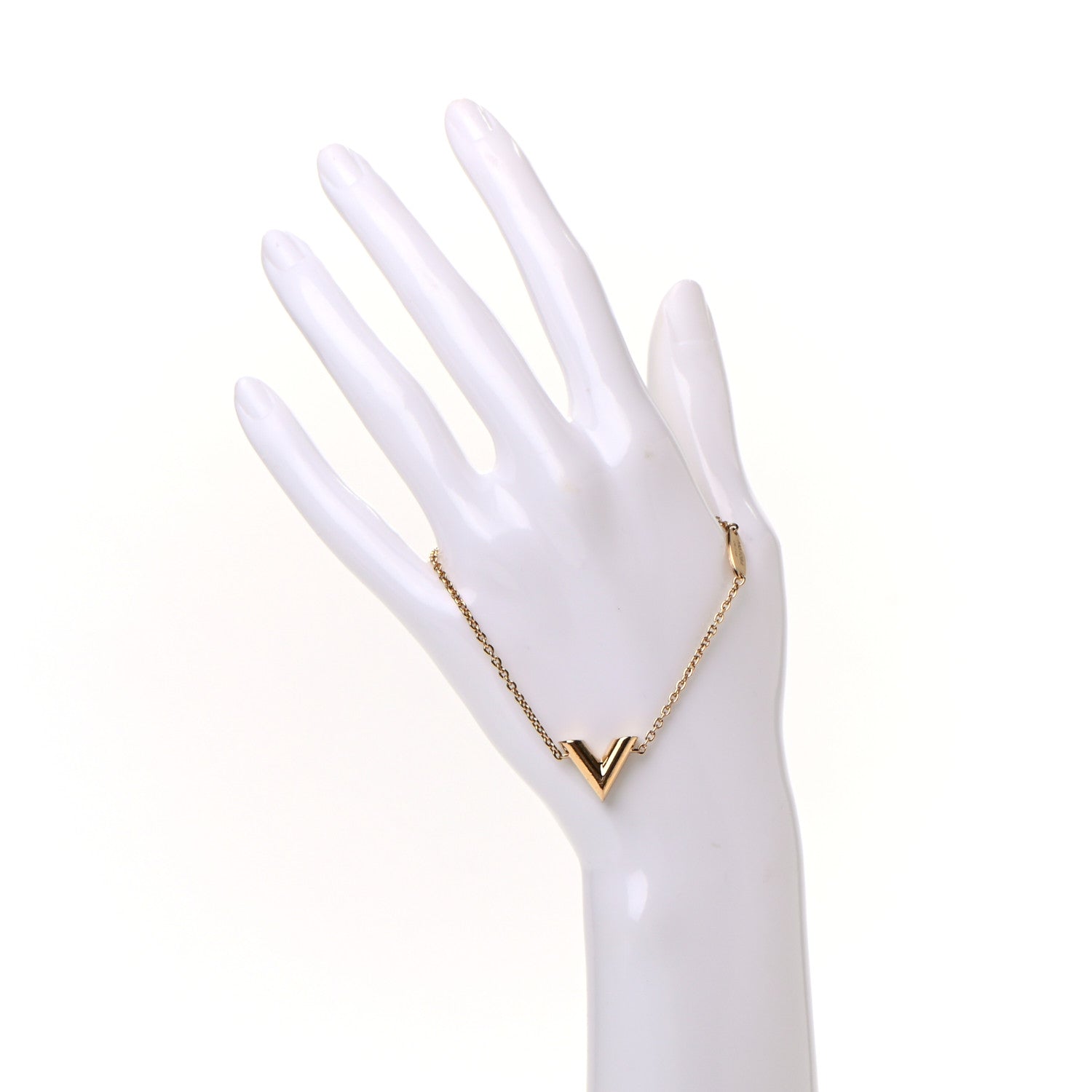 Louis Vuitton Essential V Bracelet Gold 2 of 6