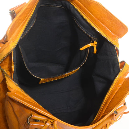 Balenciaga Chevre Classic Hardware Step Bag Marigold 5 of 11