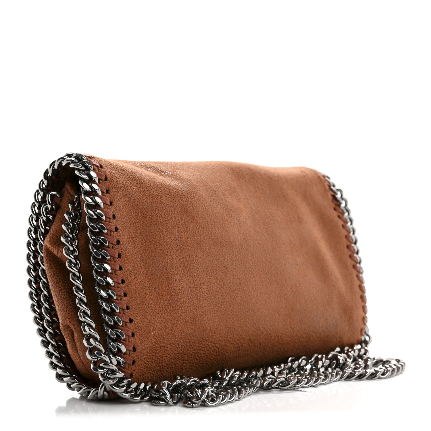 Stella McCartney Shaggy Deer Falabella Crossbody Bag Brandy 3 of 10
