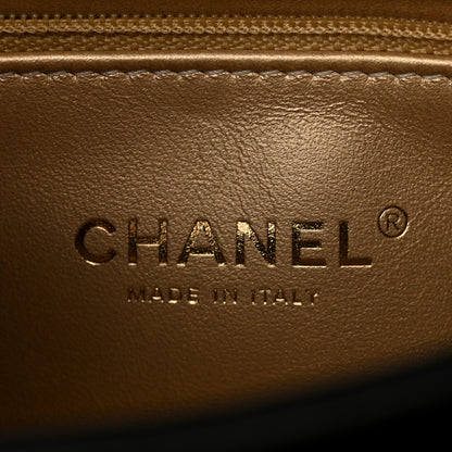 Chanel Lambskin Quilted Trendy Spirit Top Handle Flap Black 6 of 11