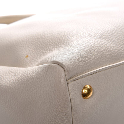 Prada Vitello Daino Top Handle Zip Tote Sabbia 15 of 18