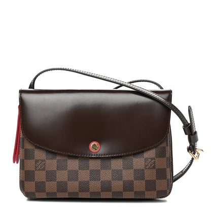 Louis Vuitton Damier Ebene Twice Cherry 1 of 11