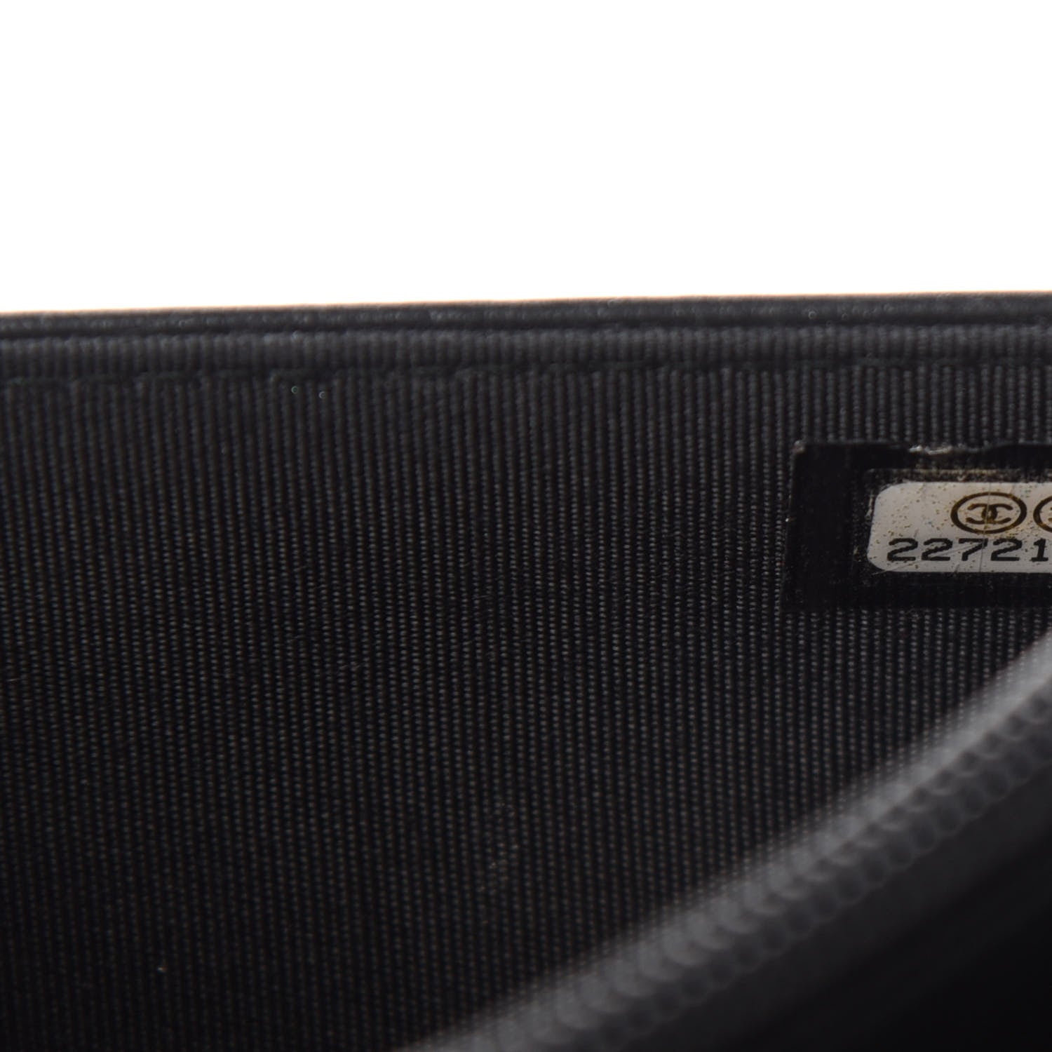 Chanel Caviar Quilted Diamond CC Wallet On Chain WOC Black 12 of 13