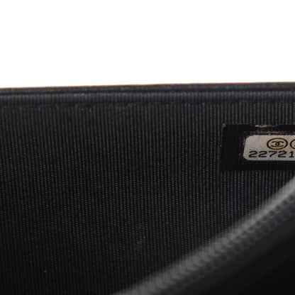 Chanel Caviar Quilted Diamond CC Wallet On Chain WOC Black 12 of 13