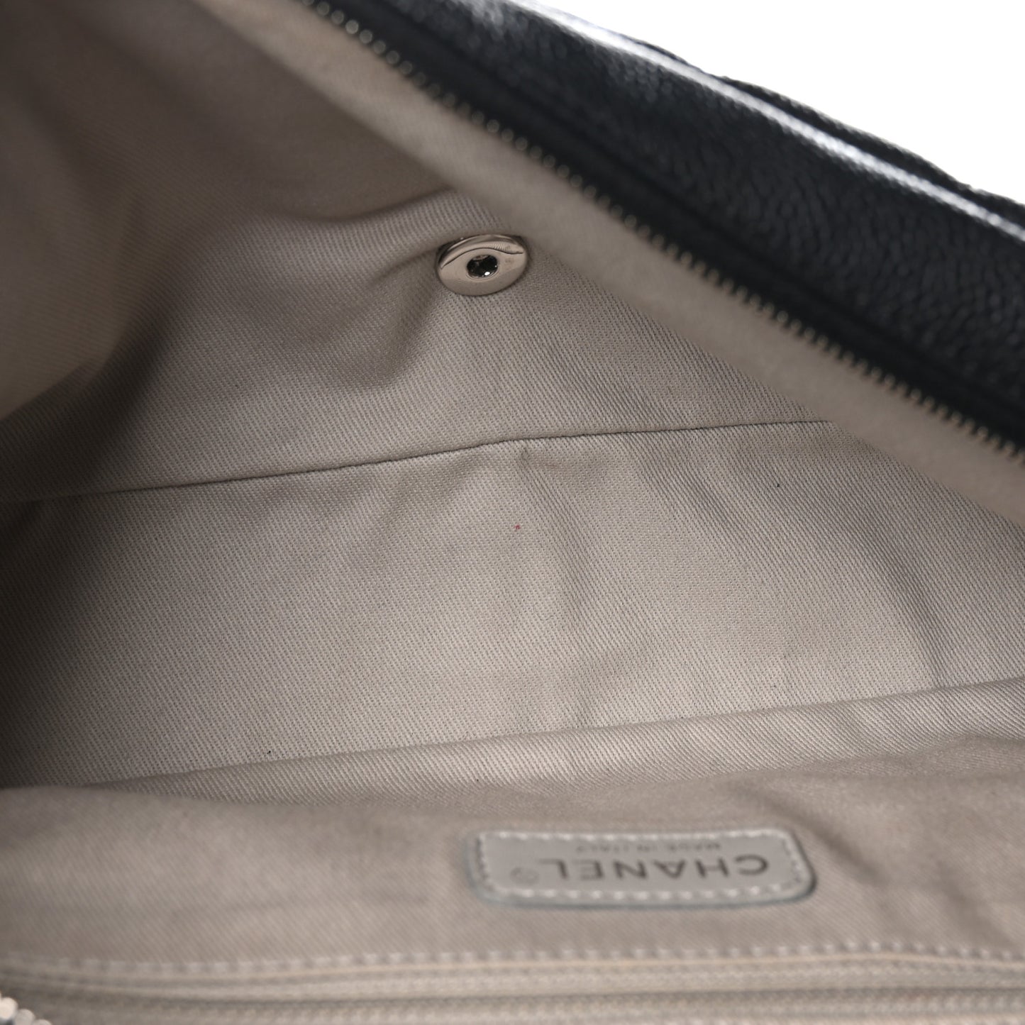 Caviar Quilted Jumbo Easy Flap Black