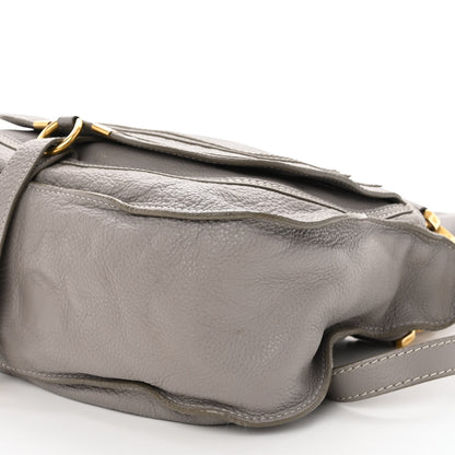 Chloe Calfskin Medium Marcie Satchel Cashmere Grey 8 of 10