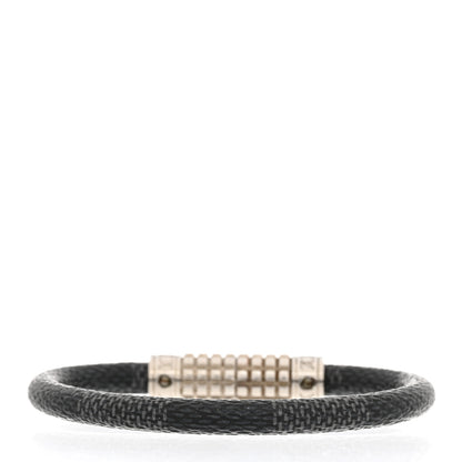 Louis Vuitton Damier Graphite Digit Bracelet 19 3 of 5