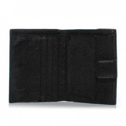 Prada Vitello Daino Compact Wallet Nero Black 5 of 6