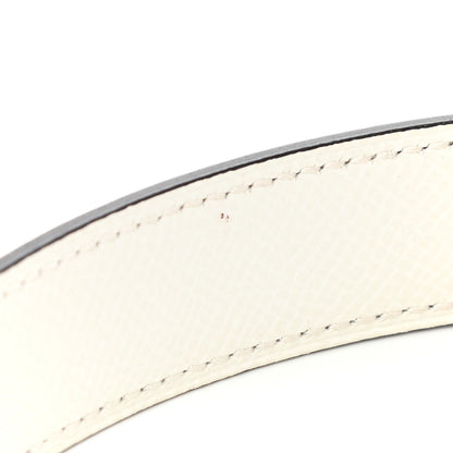 Hermes Swift Epsom 24mm Mors H Belt 75 Bleu Brighton White 7 of 8