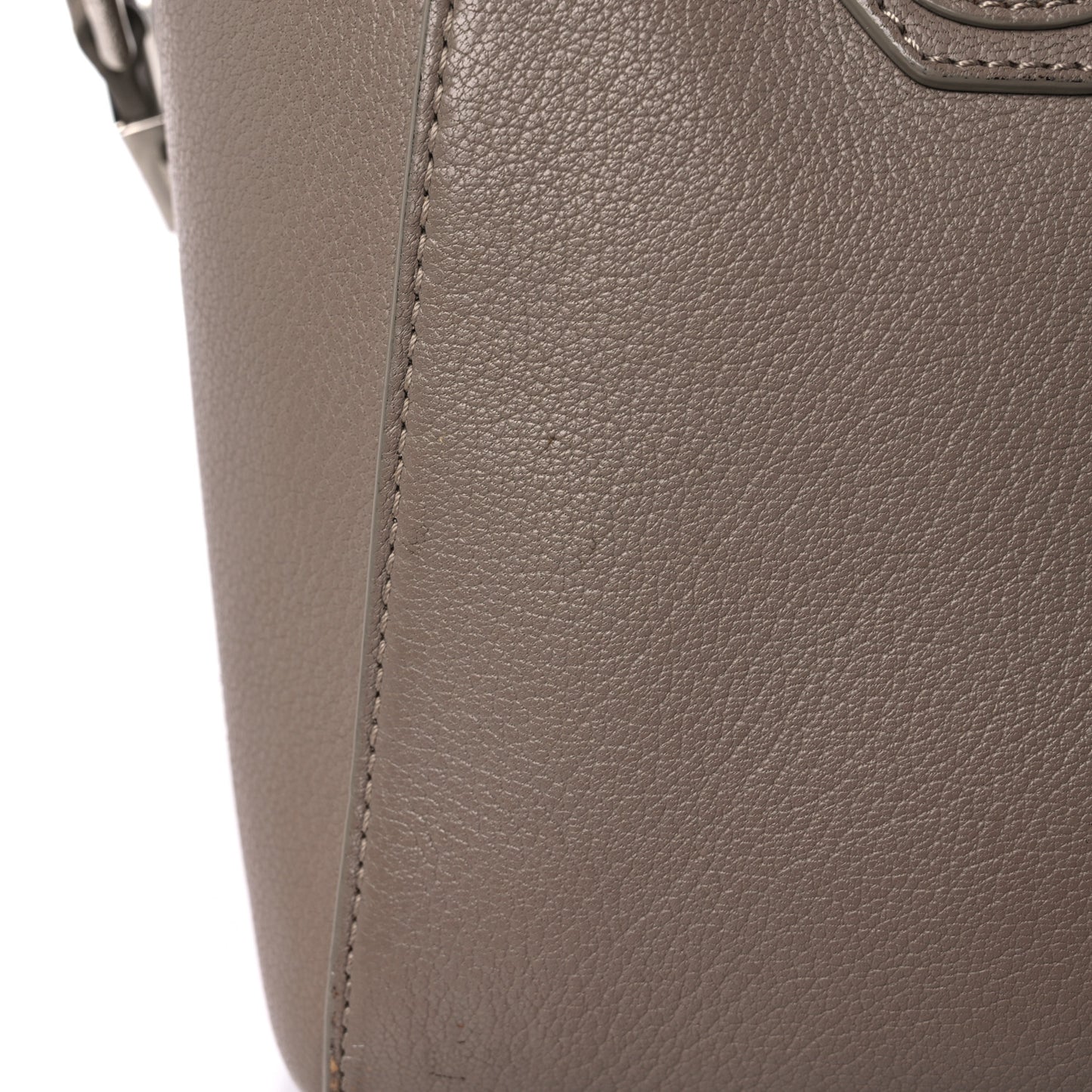 Sugar Goatskin Small Antigona Mastic