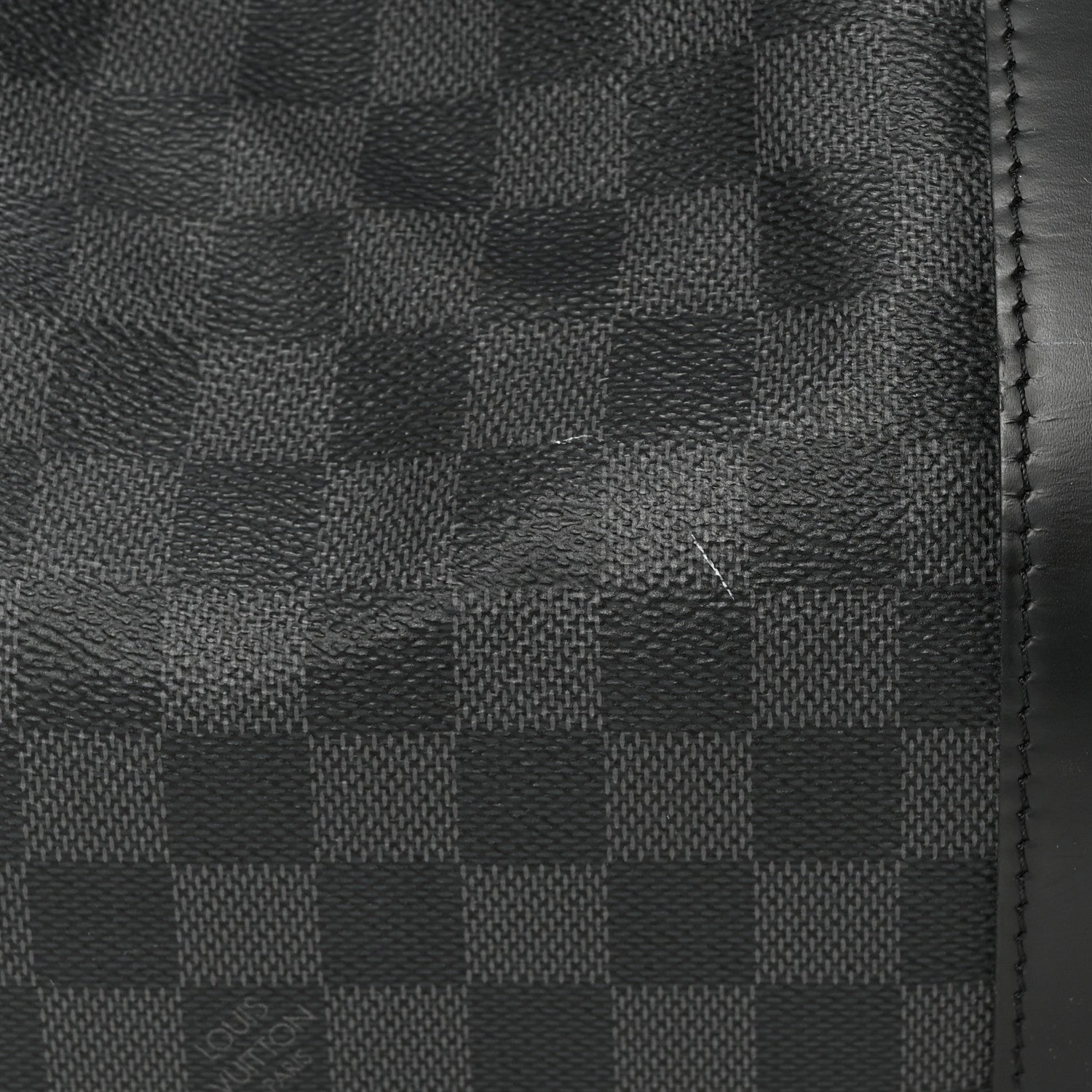 Louis Vuitton Damier Graphite Keepall Bandouliere 55 18 of 25