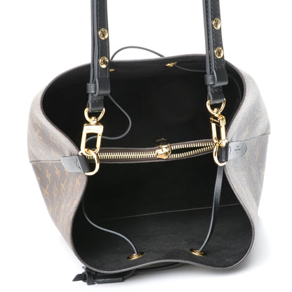 Louis Vuitton Monogram Neonoe MM Black 5 of 8