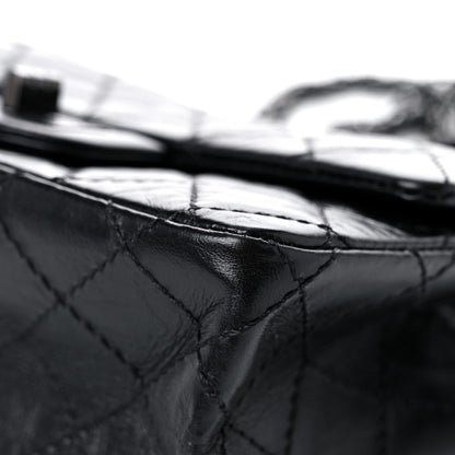 Chanel Aged Calfskin Quilted 2.55 Reissue Mini Flap So Black 9 of 13