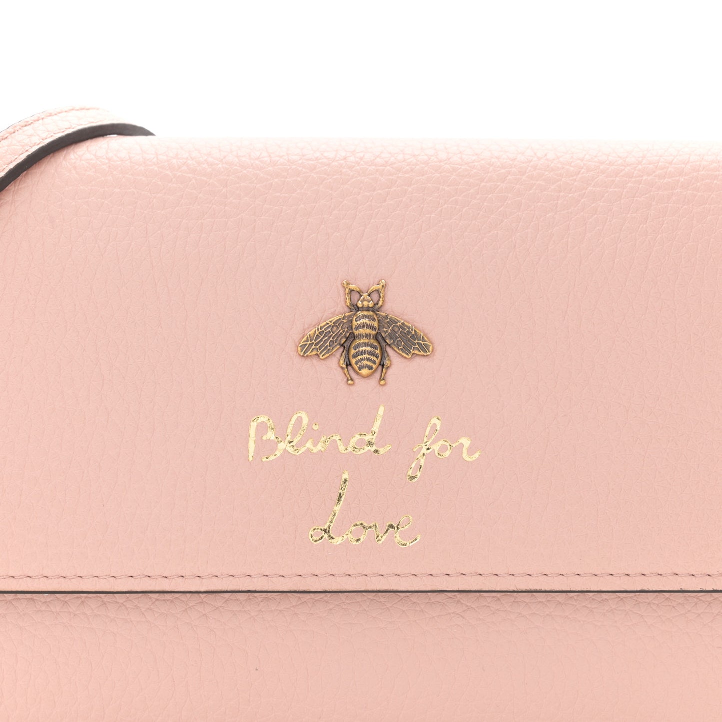Calfskin Blind For Love Crossbody Pink