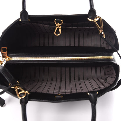 Louis Vuitton Empreinte Montaigne MM Black 5 of 11