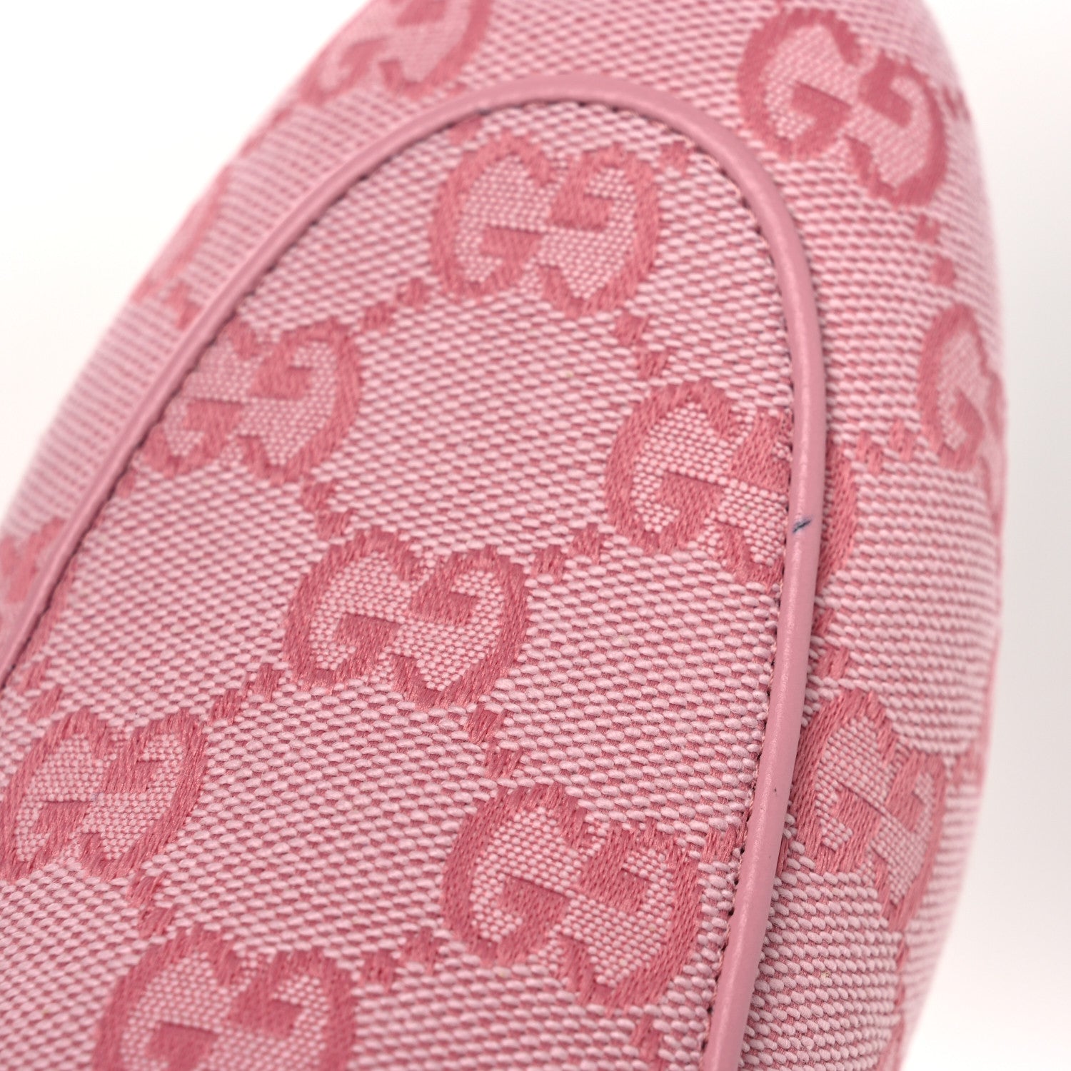 Gucci Canvas GG Monogram Nappa Womens Princetown Slippers 38 Cotton Candy Dark Cotton Candy Wild Rose 11 of 12