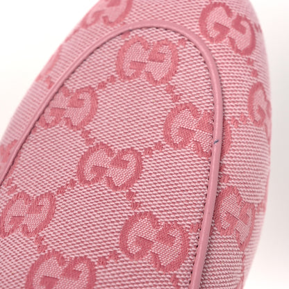 Gucci Canvas GG Monogram Nappa Womens Princetown Slippers 38 Cotton Candy Dark Cotton Candy Wild Rose 11 of 12