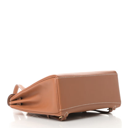 Hermes Evercolor Kelly Ado Backpack Gold 4 of 11
