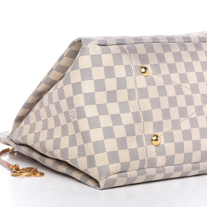 Louis Vuitton Damier Azur Artsy MM 6 of 10