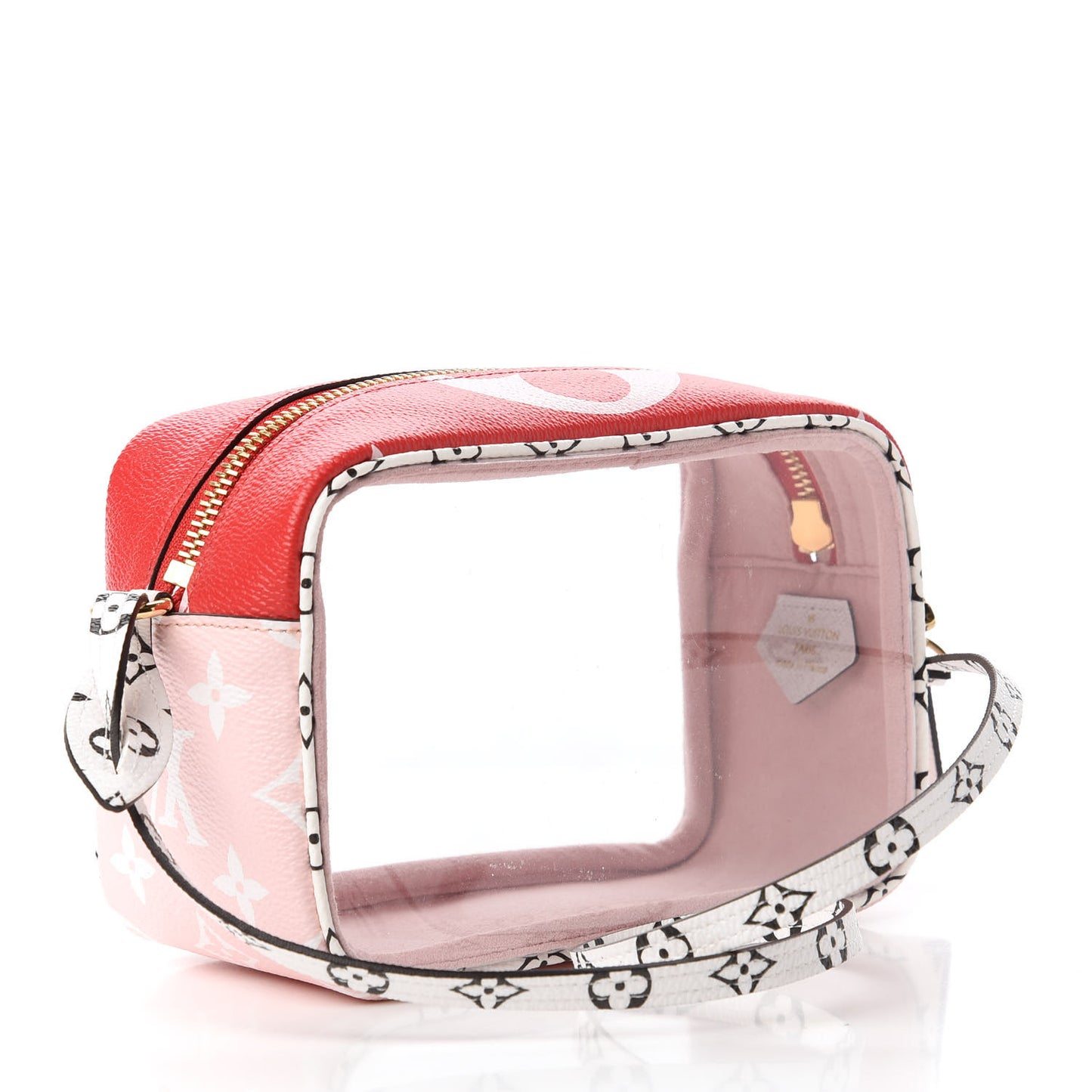 Monogram Giant Beach Pouch Rouge