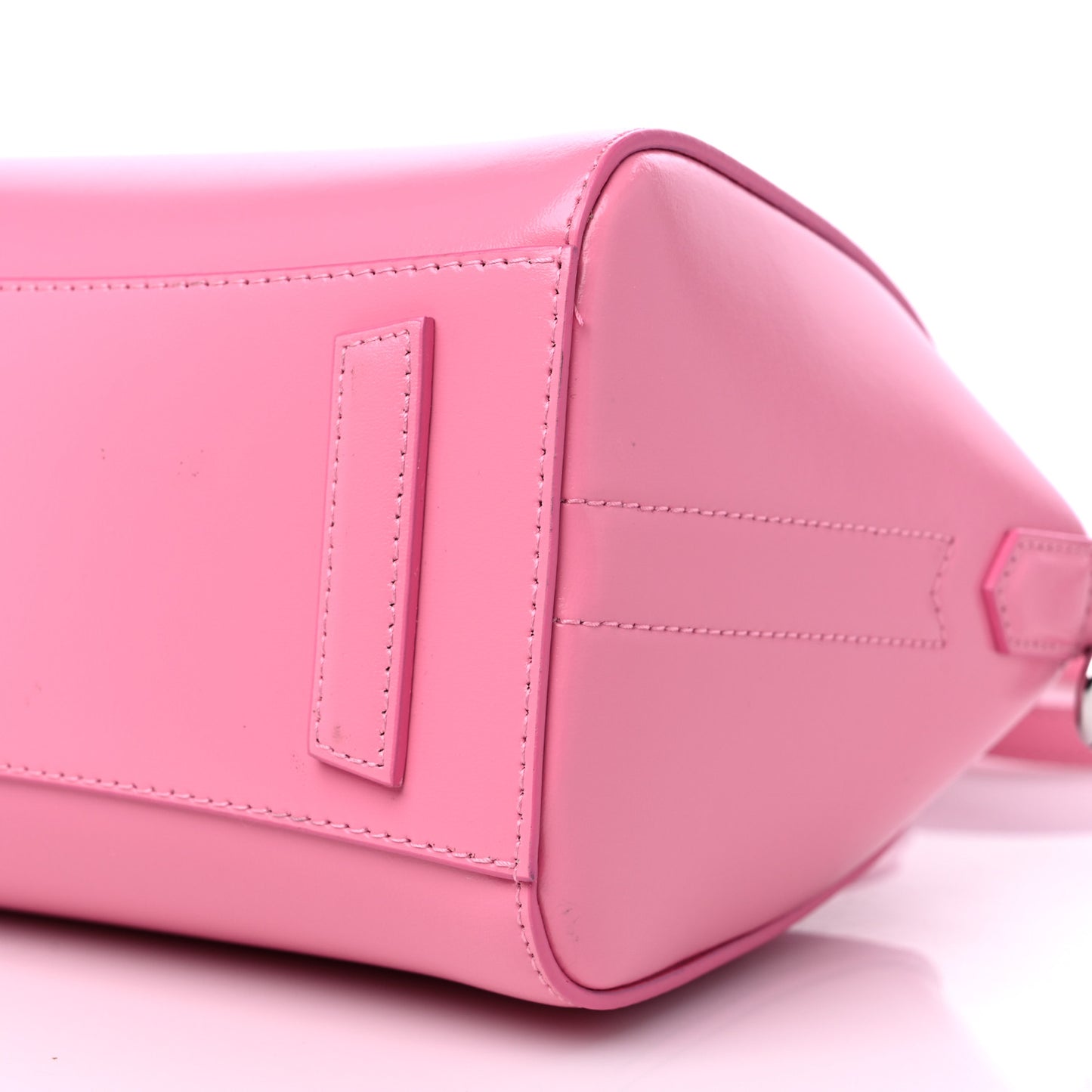 Shiny Lord Calfskin Mini Antigona Bright Pink