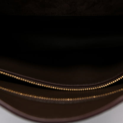 Chanel Suede Calfskin Small Souplissimo Maxi Flap Dark Brown 5 of 11